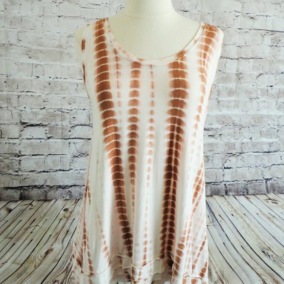 ART OF CLOTH Tunic Top Tank Sleeveless Tie dye XS - Picture 5 of 8